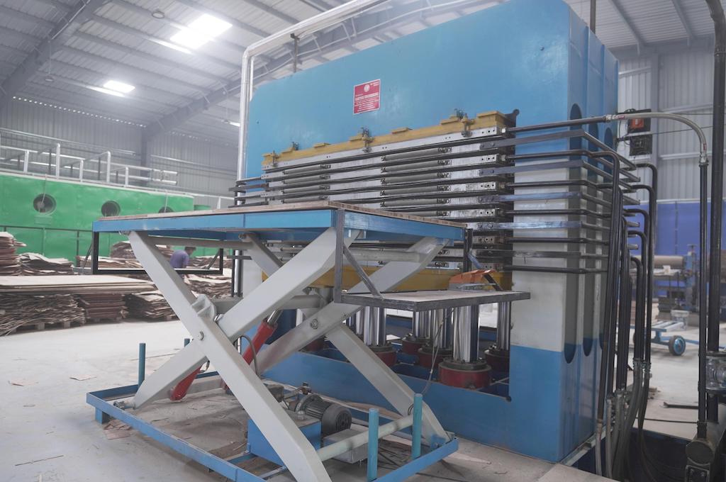 plywood hot press machine price in india
